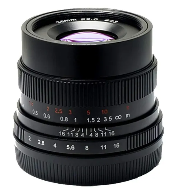 7Artisans 35mm F2.0 Objectif Sony E Manuel Plein Format