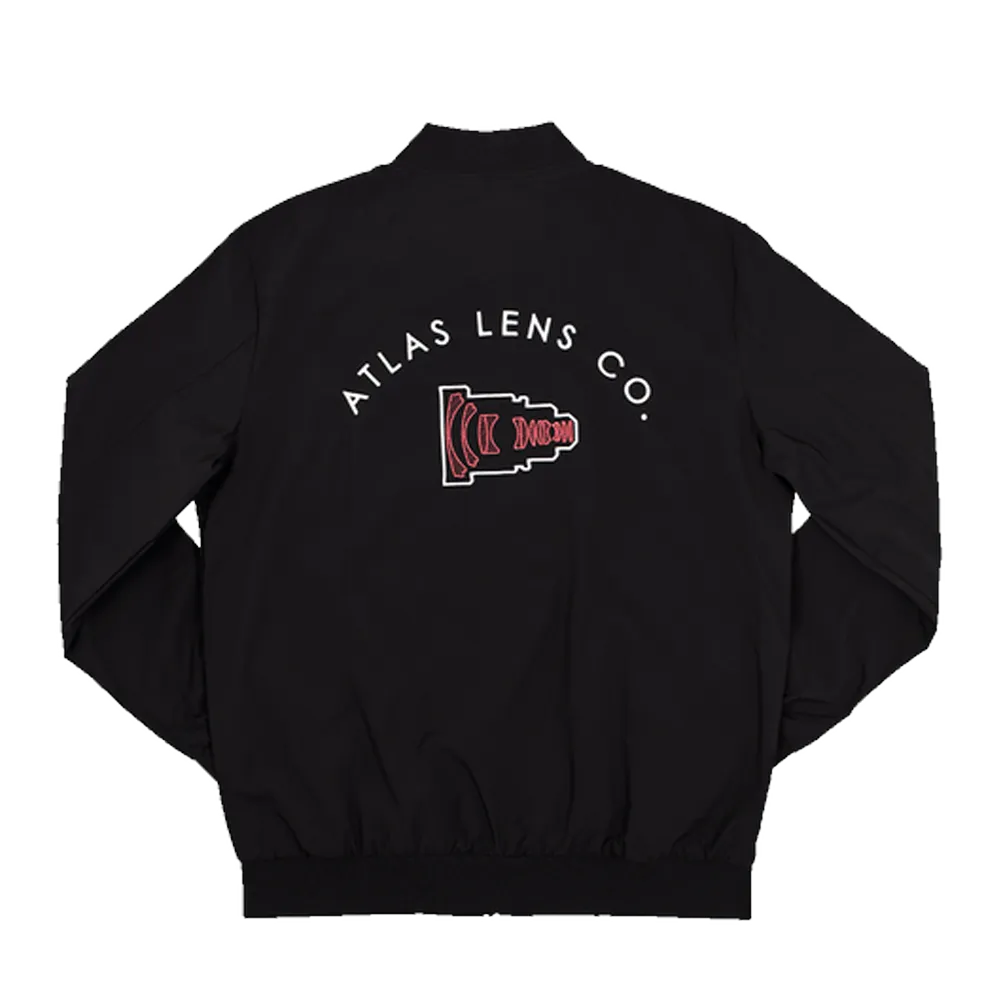 Atlas Lens Co. Bomber veste bomber noir Large déperlant