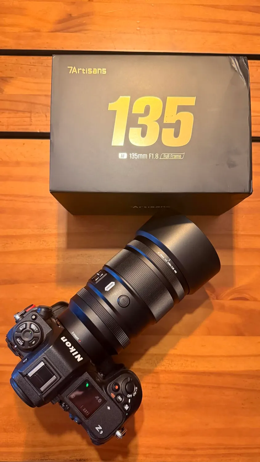 7Artisans AF 135mm F1.8 téléobjectif photo monture Nikon Z