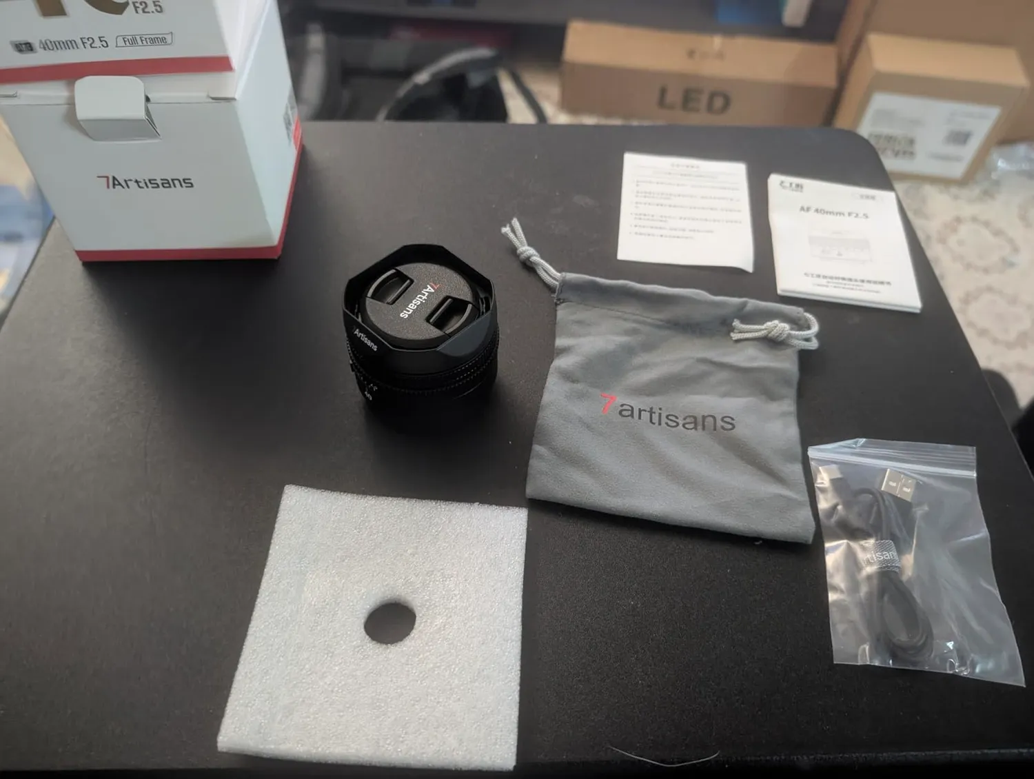 7Artisans AF 40mm F2.5 objectif Sony E autofocus
