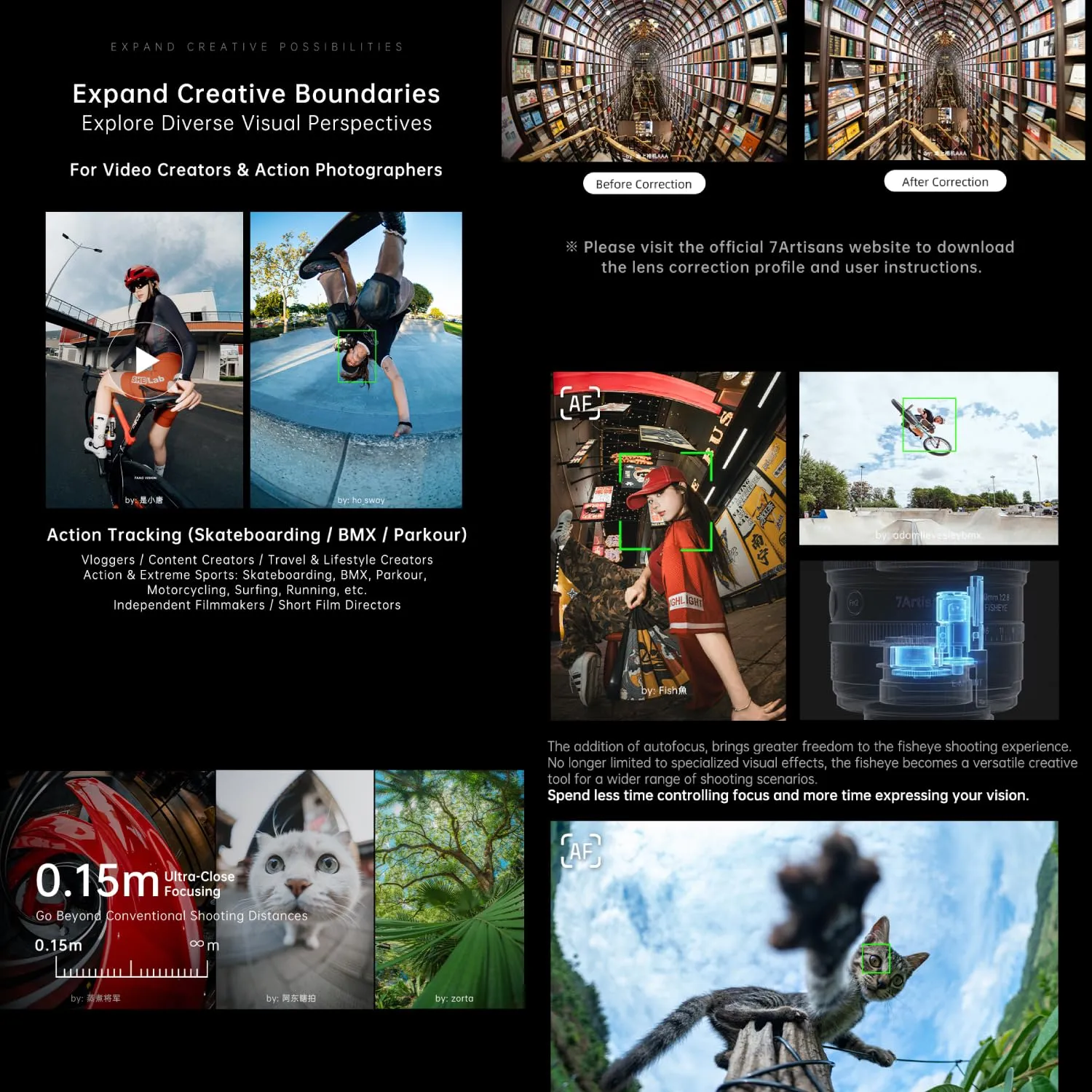 7Artisans AF 10mm F2.5 MAX objectif monture L fisheye