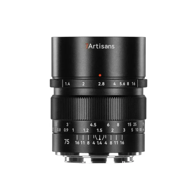 7Artisans 75mm F1.4 objectif Sony E manuel portrait
