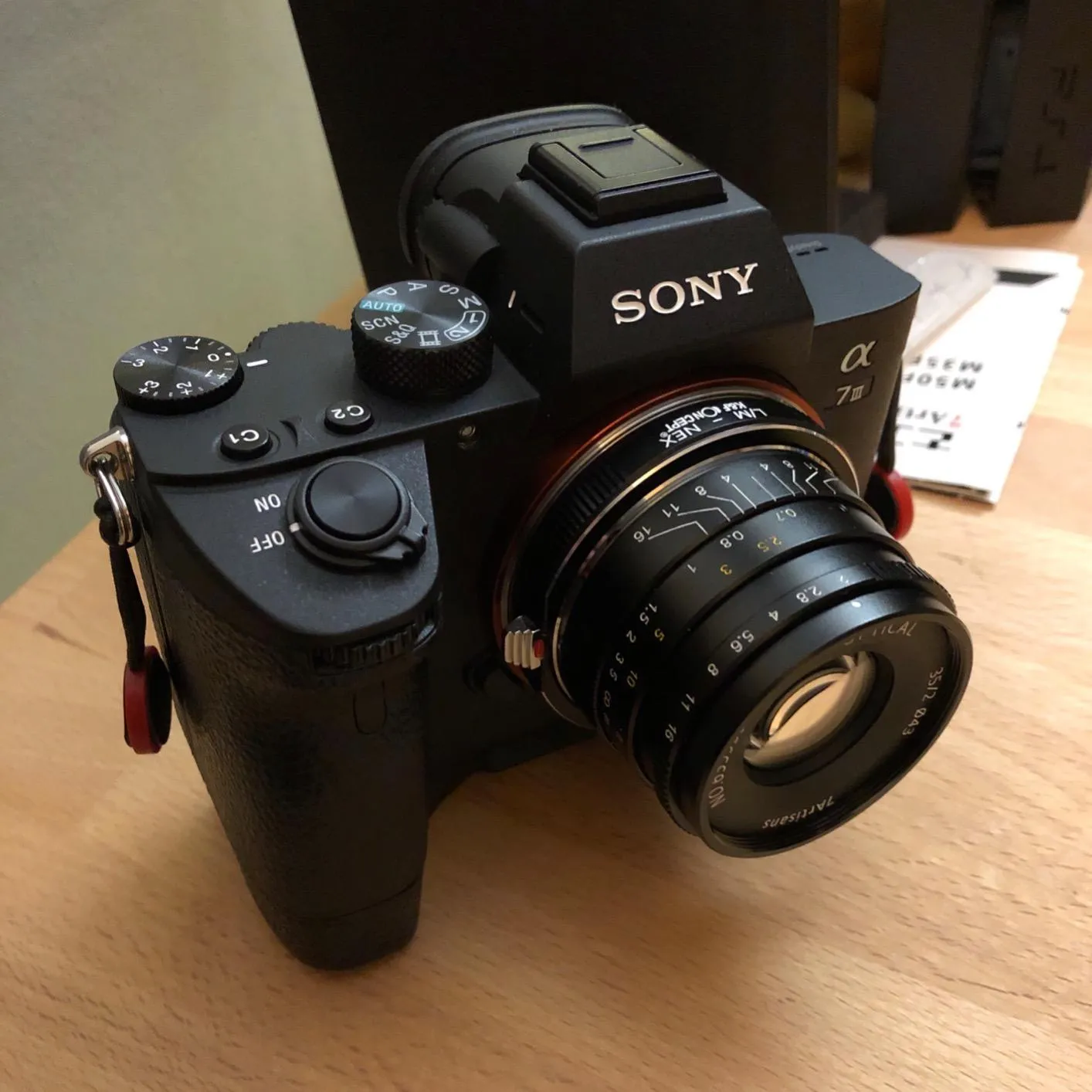 7Artisans 35mm F2.0 objectif photo monture Leica M manuel