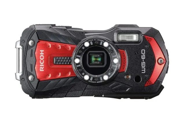 Ricoh WG-60 compact étanche rouge 16 MP 14 m