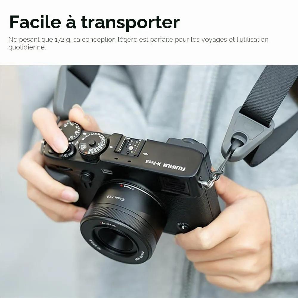 7Artisans 27mm F2.8 objectif Fuji X autofocus compact