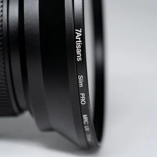 7Artisans filtre UV 49mm protection ultra-fin