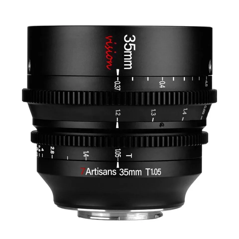 7Artisans 35mm T1.05 objectif cinéma M4/3 grande ouverture