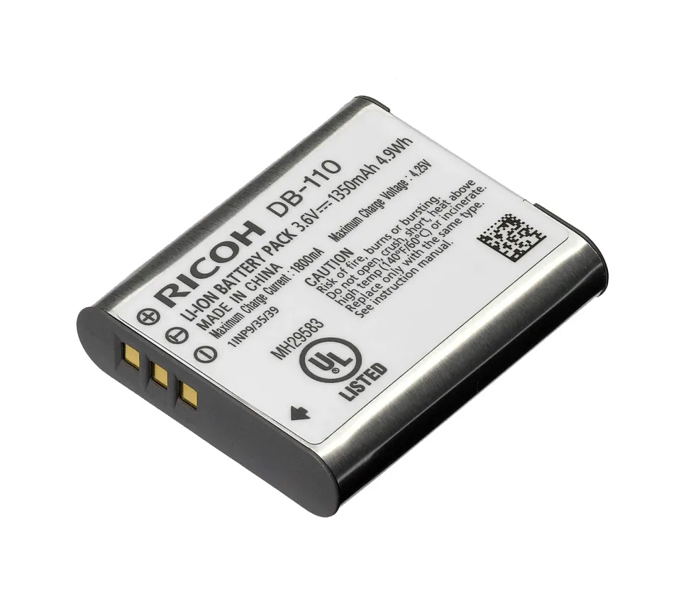 Ricoh DB-110 batterie appareil photo GR III