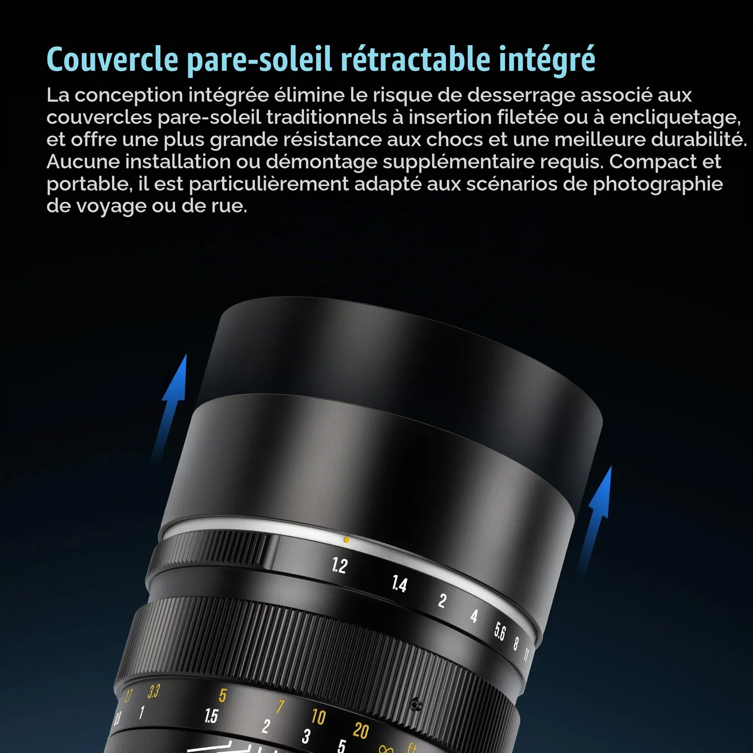 7Artisans 50mm F1.2 objectif Sony E manuel