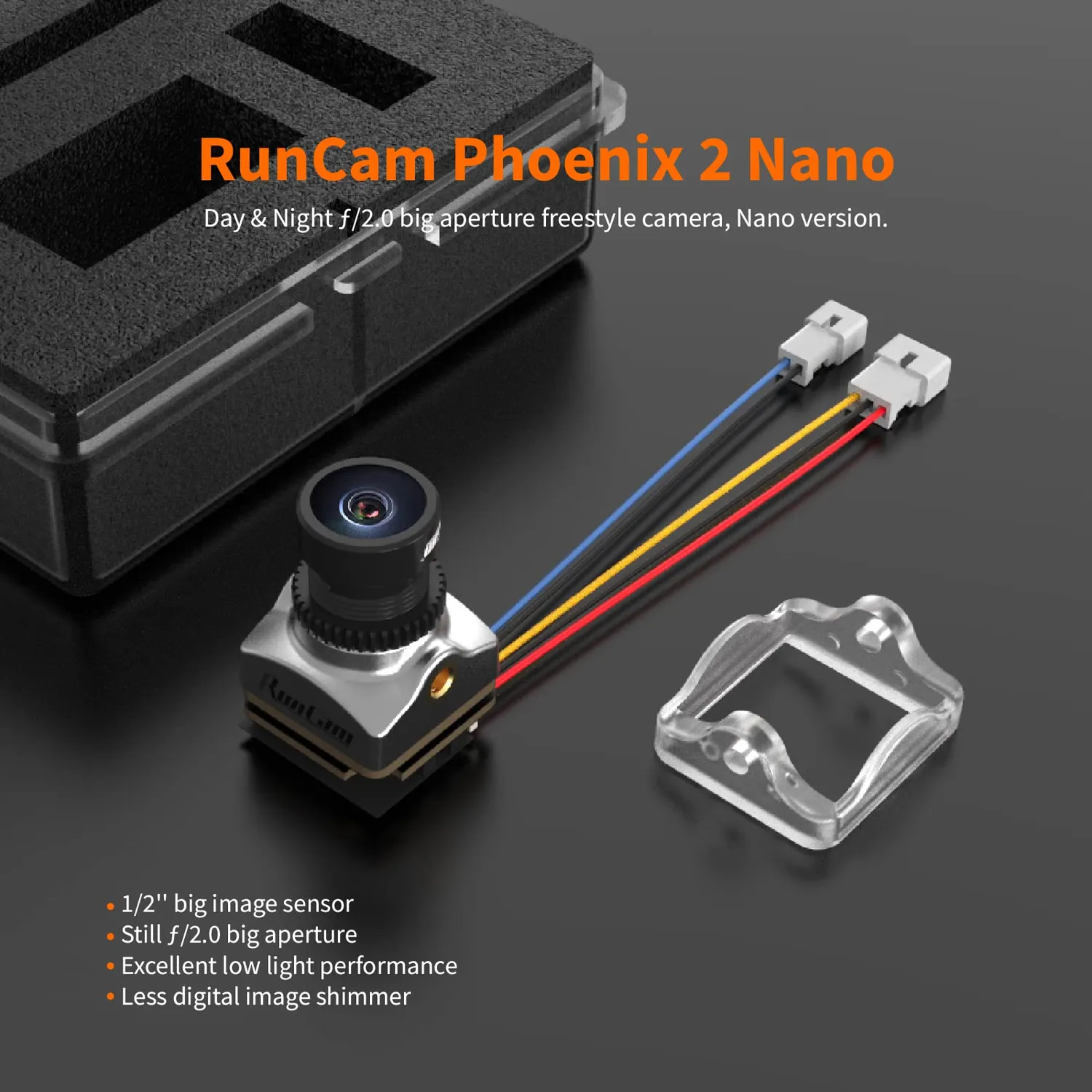 RunCam Phoenix 2 Nano caméra FPV 1000TVL 155°