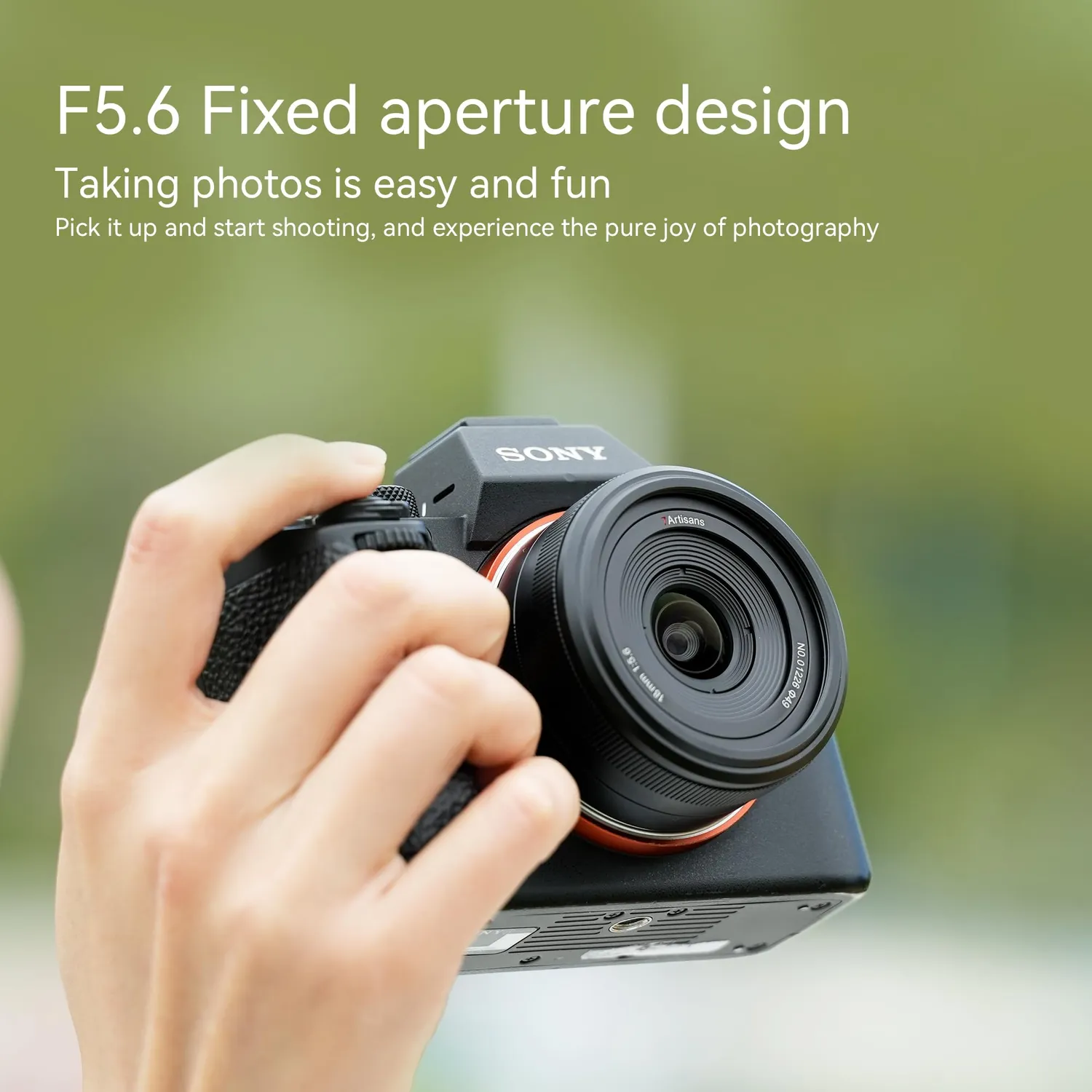 7Artisans 18mm F5.6 objectif pancake monture L ultra fin