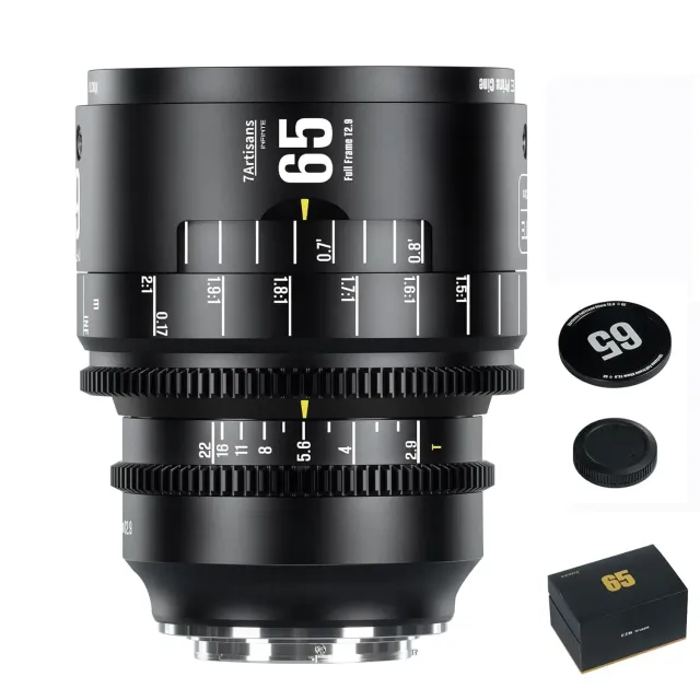 7Artisans 65mm T2.9 objectif cinéma macro Sony E