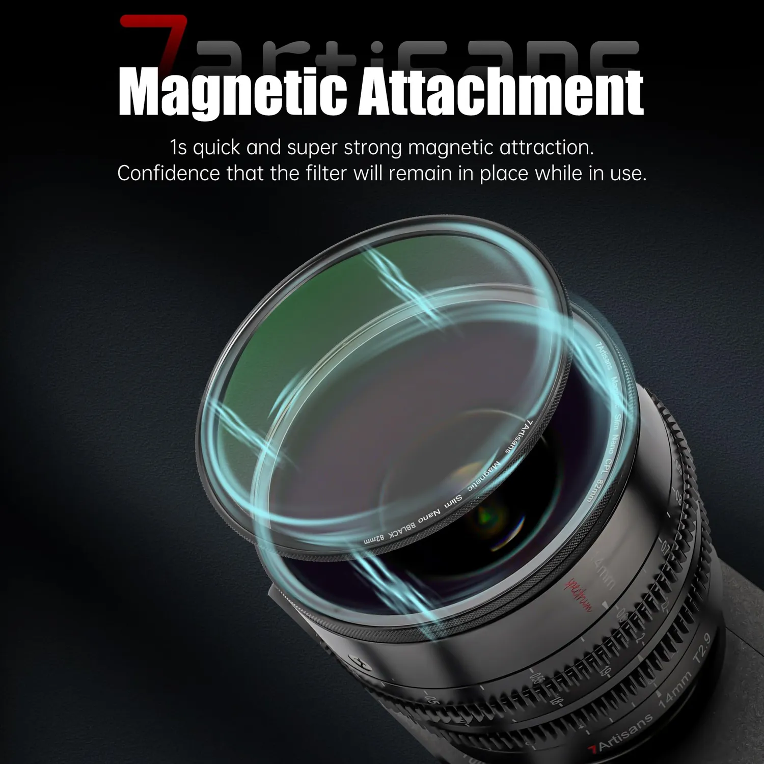 7Artisans Nano 72mm MRC UV filtre magnétique protection