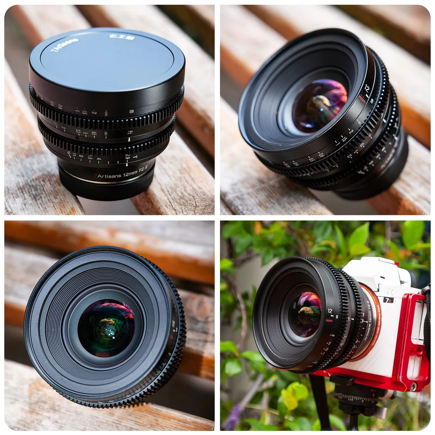 7Artisans 12mm T2.9 objectif ciné Fuji X APS-C