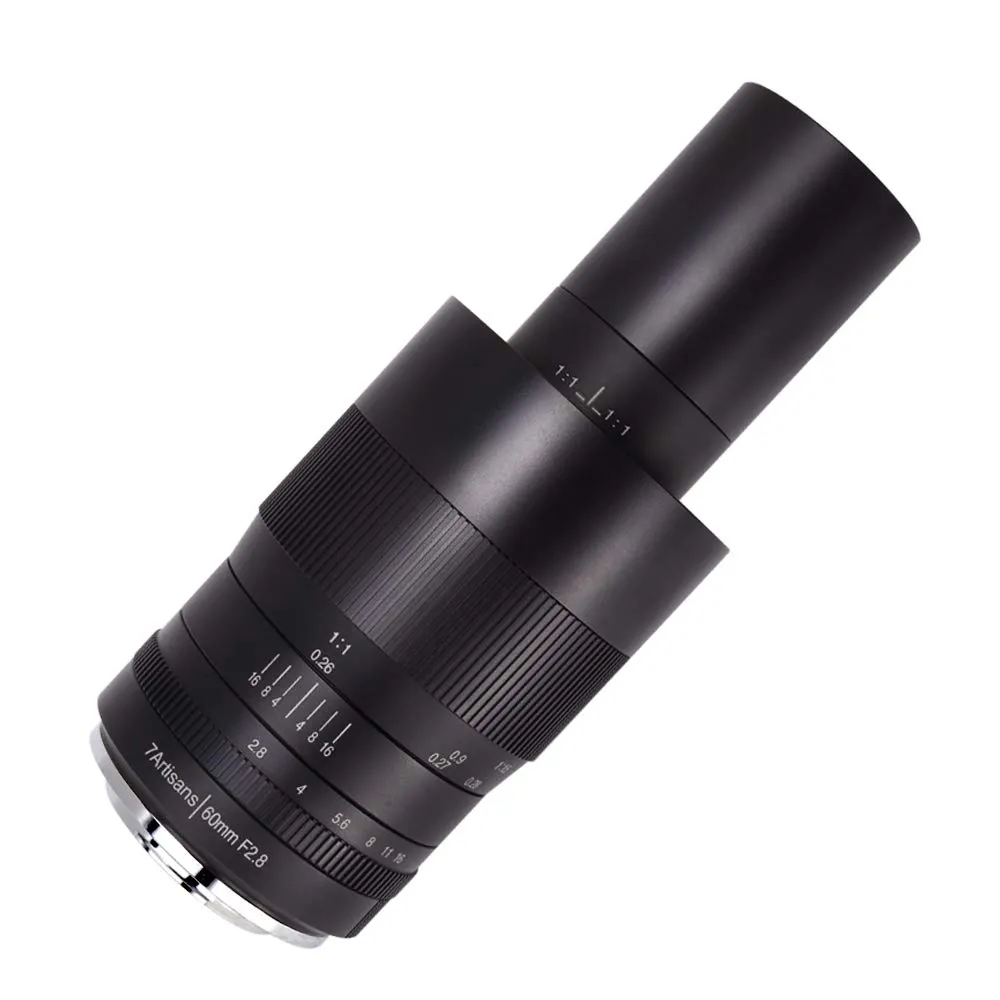 7Artisans 60mm F2.8 objectif macro APS-C monture Canon RF