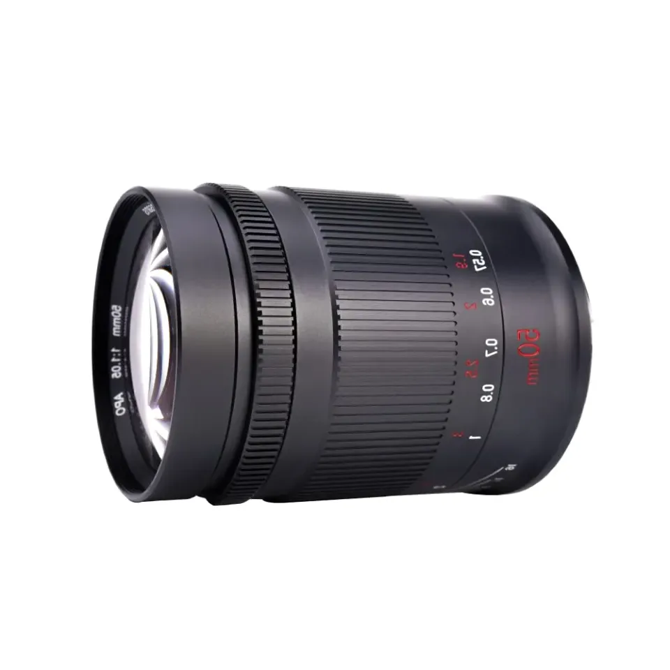 7Artisans 50mm F1.05 objectif manuel monture L grande ouverture