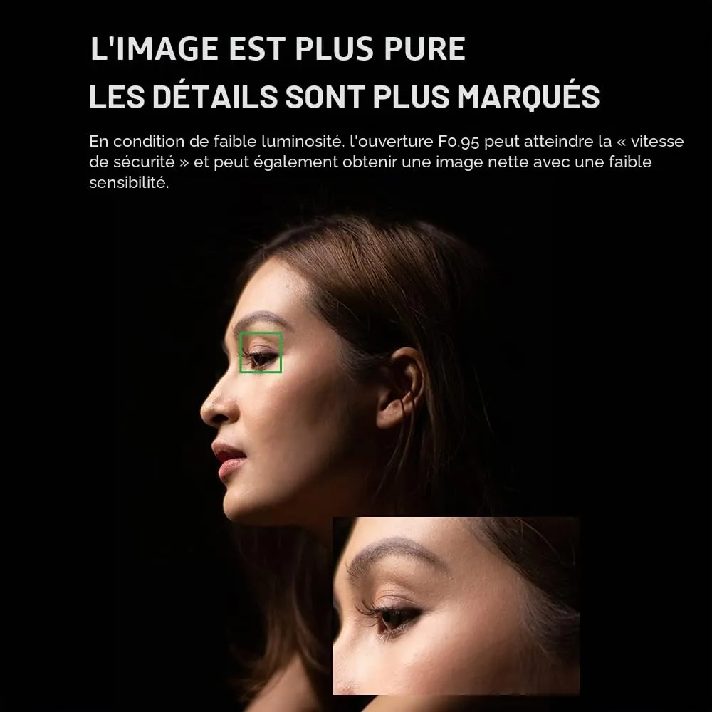 7Artisans 50mm F0.95 focale fixe Sony E ultra lumineux