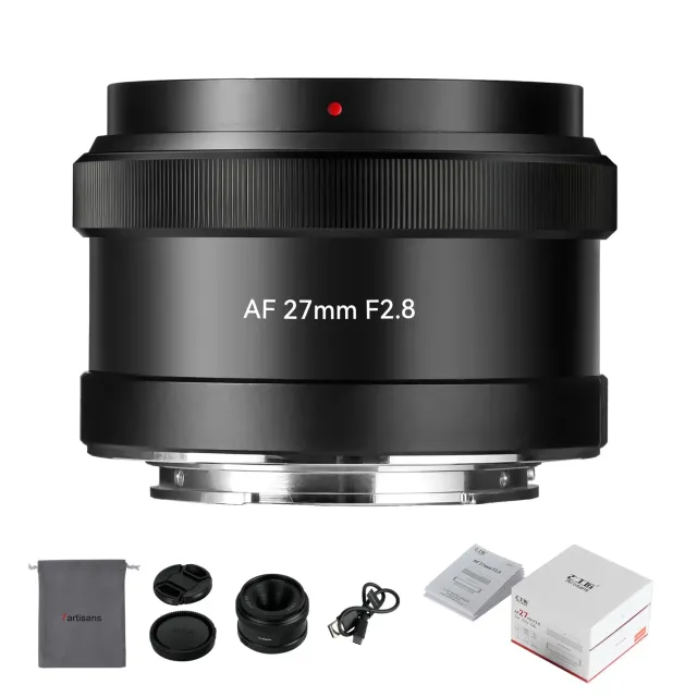 7Artisans AF 27mm F2.8 objectif APS-C Sony E compact