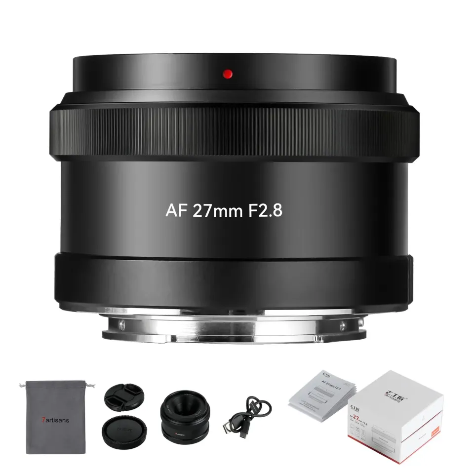 7Artisans AF 27mm F2.8 objectif APS-C Sony E compact