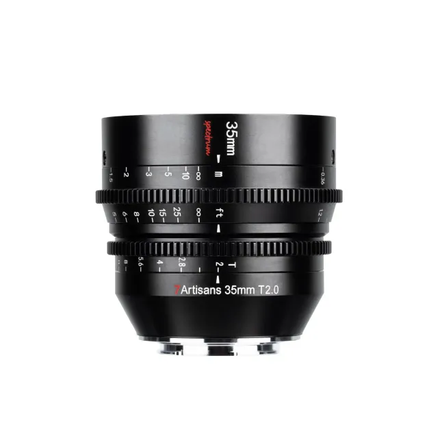 7Artisans Spectrum 35mm T2.0 objectif cinema monture L