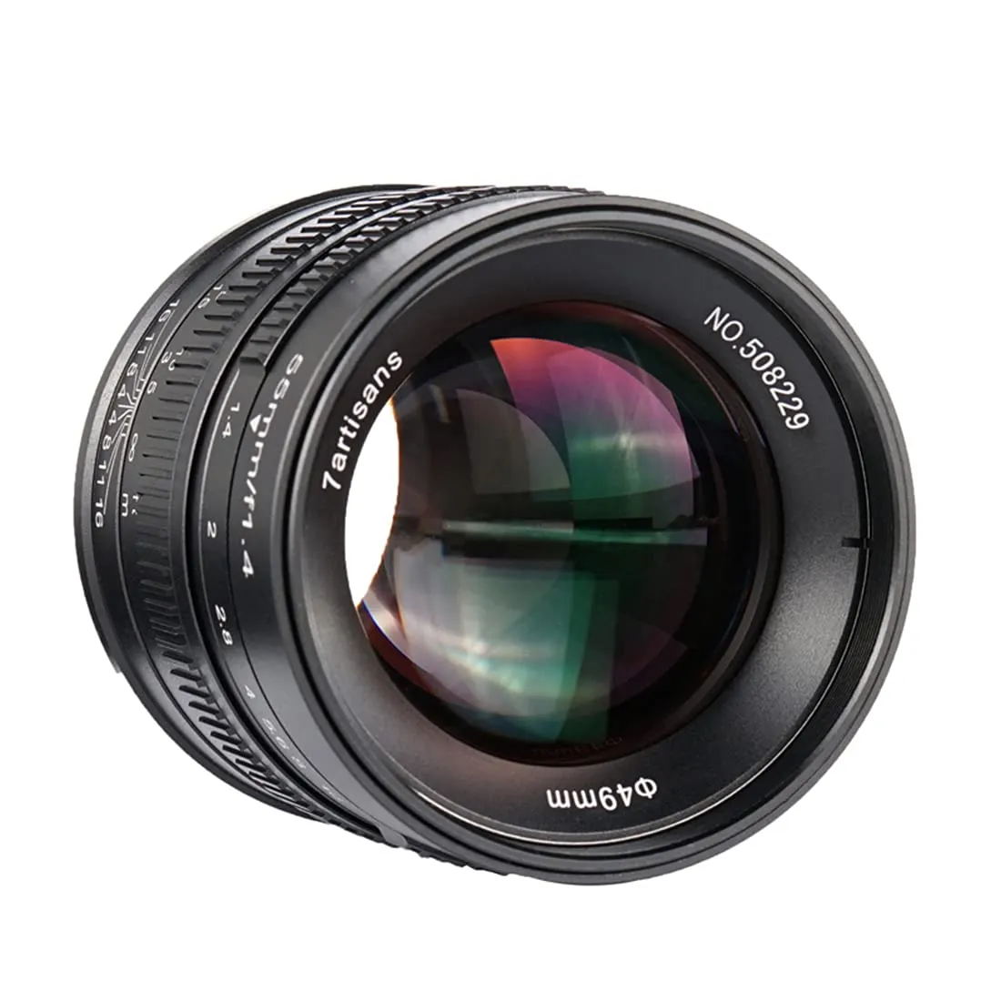 7Artisans 55mm F1.4 objectif Canon M APS-C portrait
