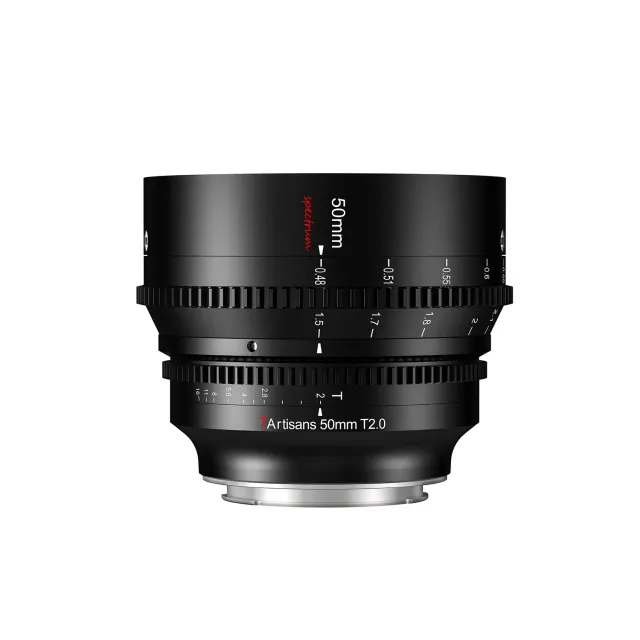 7Artisans Spectrum 50mm T2.0 objectif cinema monture L