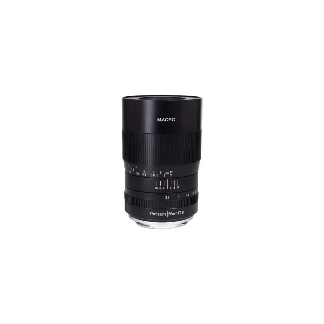 7Artisans 60mm F2.8 Macro objectif Sony E manuel