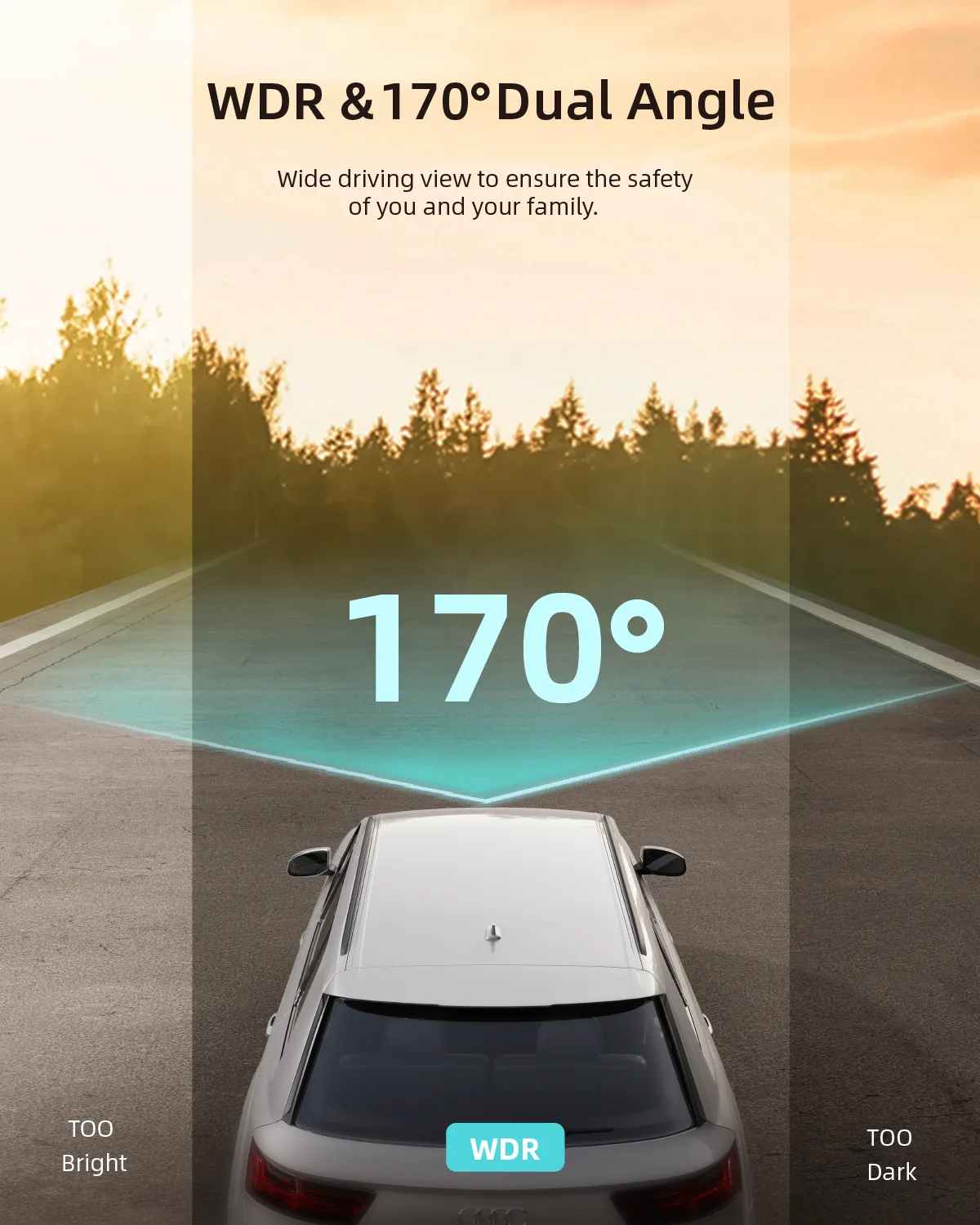 iZeeker GD500 dashcam voiture