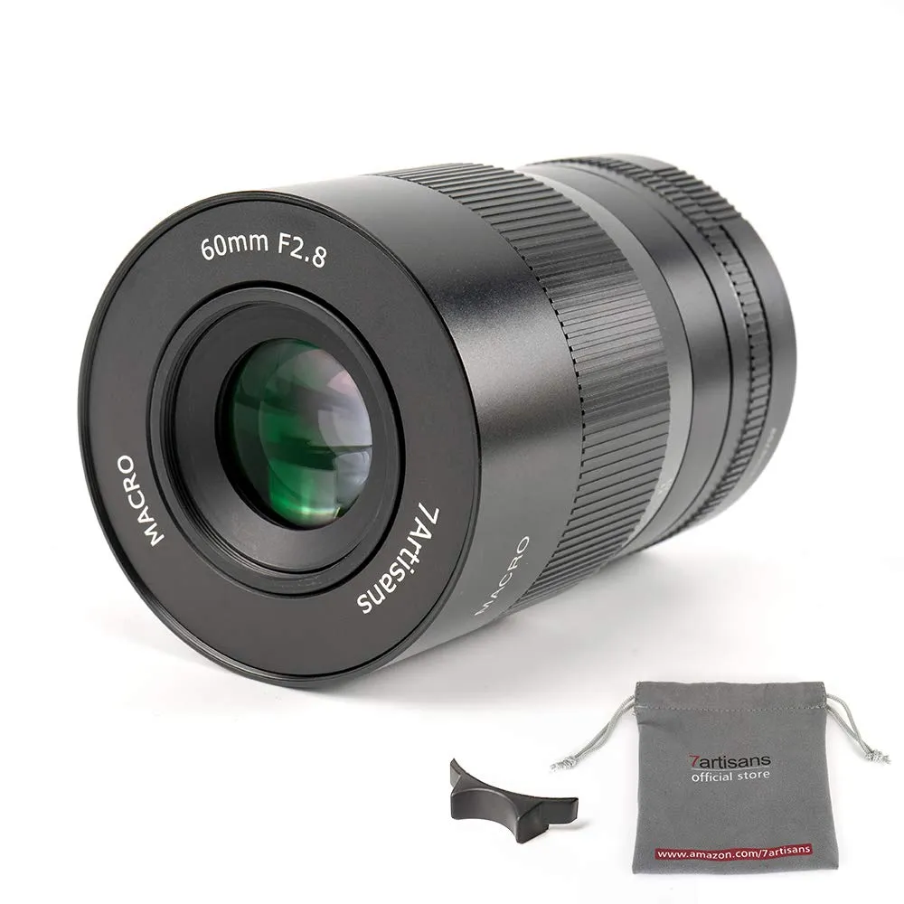 7Artisans 60mm F2.8 Objectif Macro Sony E APS-C