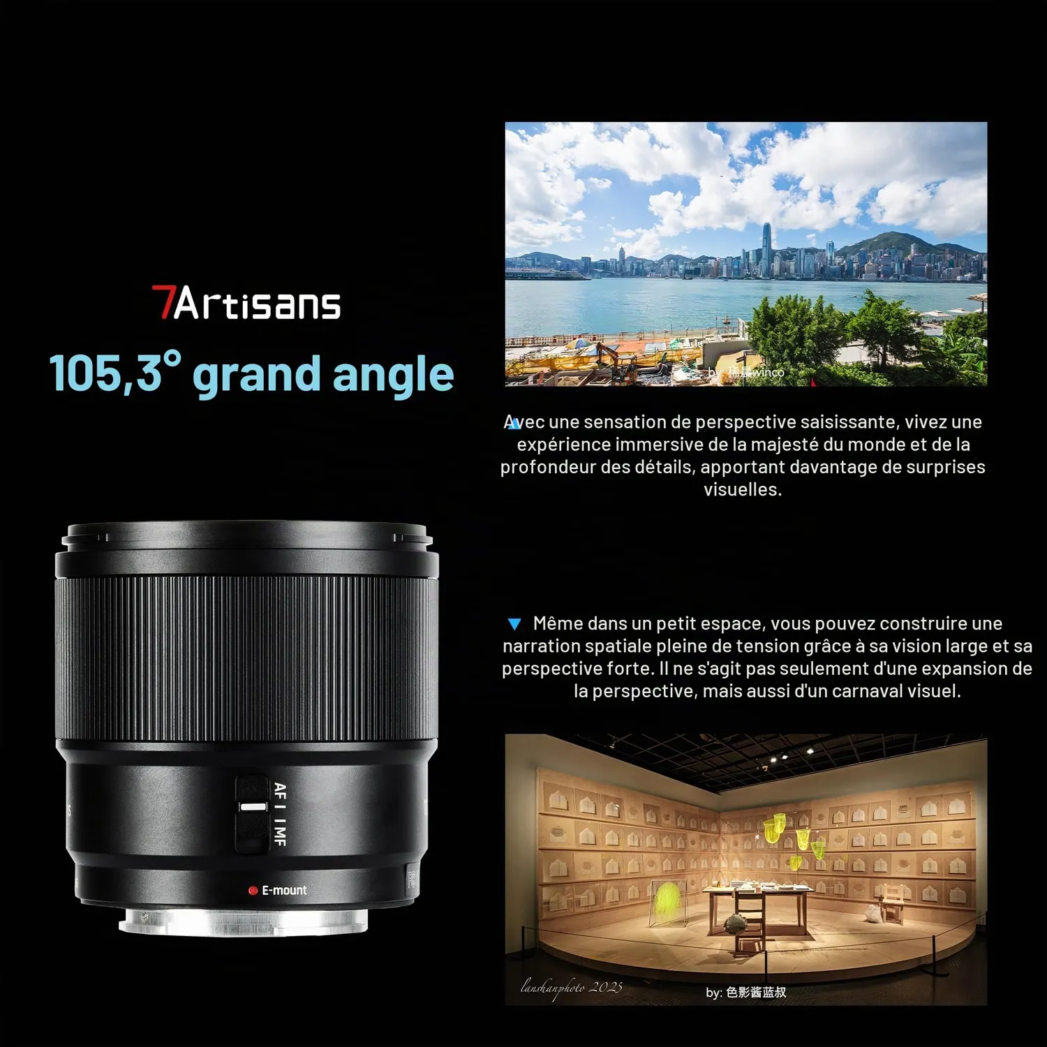 7Artisans AF 10mm F2.8 objectif Sony E APS-C autofocus