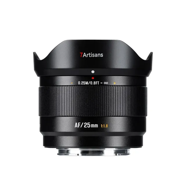 7Artisans AF 25mm F1.8 objectif APS-C E grand-angle