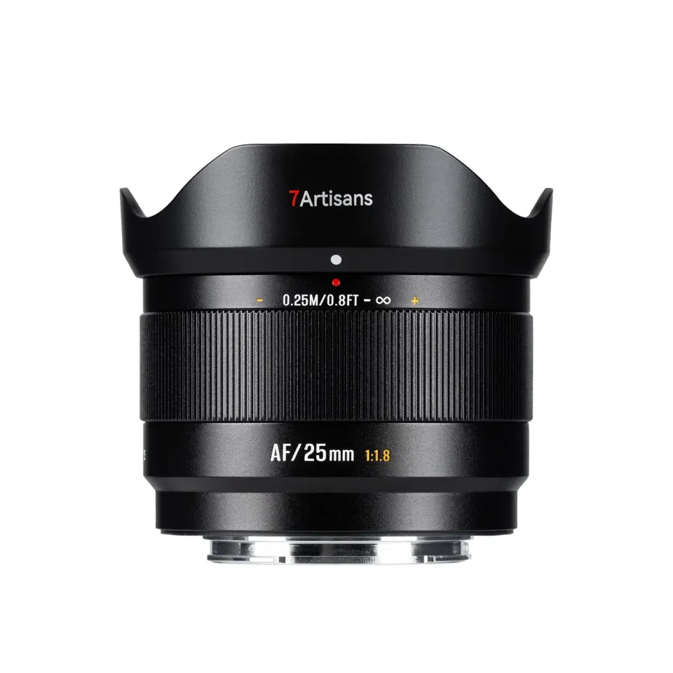 7Artisans AF 25mm F1.8 objectif APS-C E grand-angle
