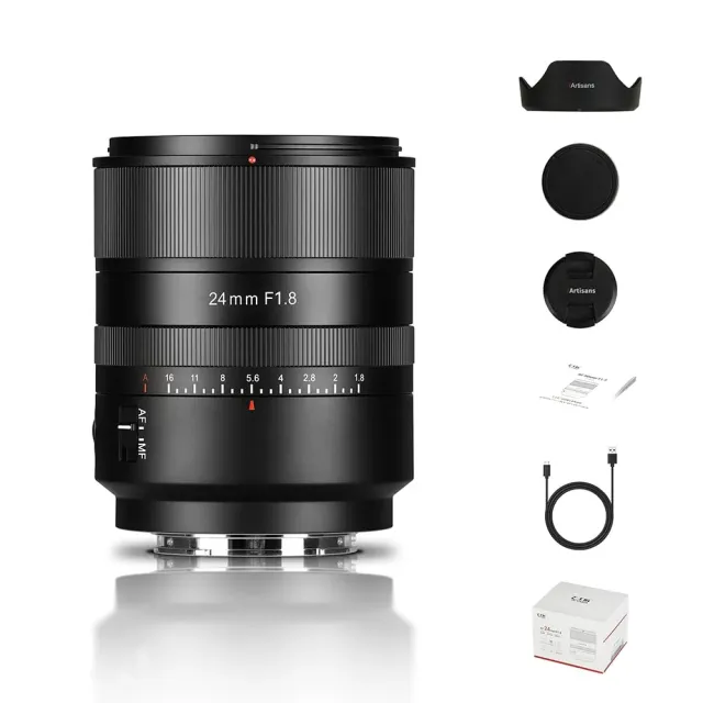 7Artisans AF 24mm F1.8 objectif monture L autofocus