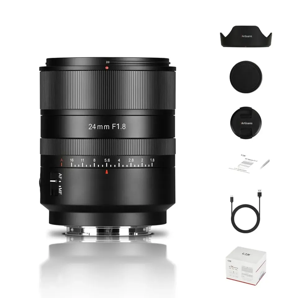 7Artisans AF 24mm F1.8 objectif monture L autofocus