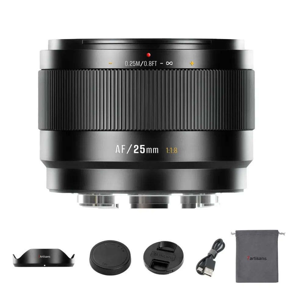 7Artisans 50mm F1.8 Lite objectif photo monture Sony E APS-C