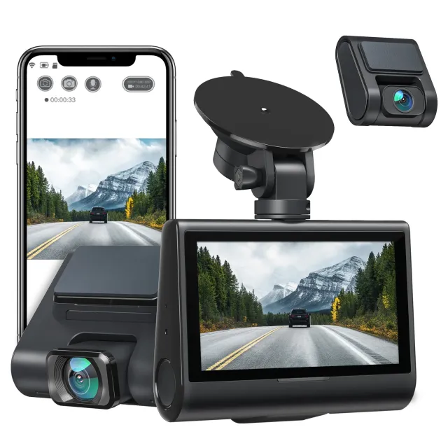 iZeeker GD850 caméra embarquée voiture grand-angle routier