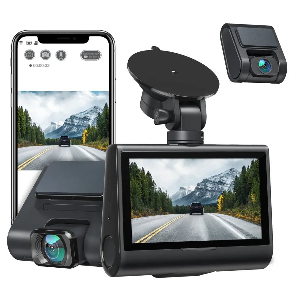 iZeeker GD850 caméra embarquée voiture grand-angle routier