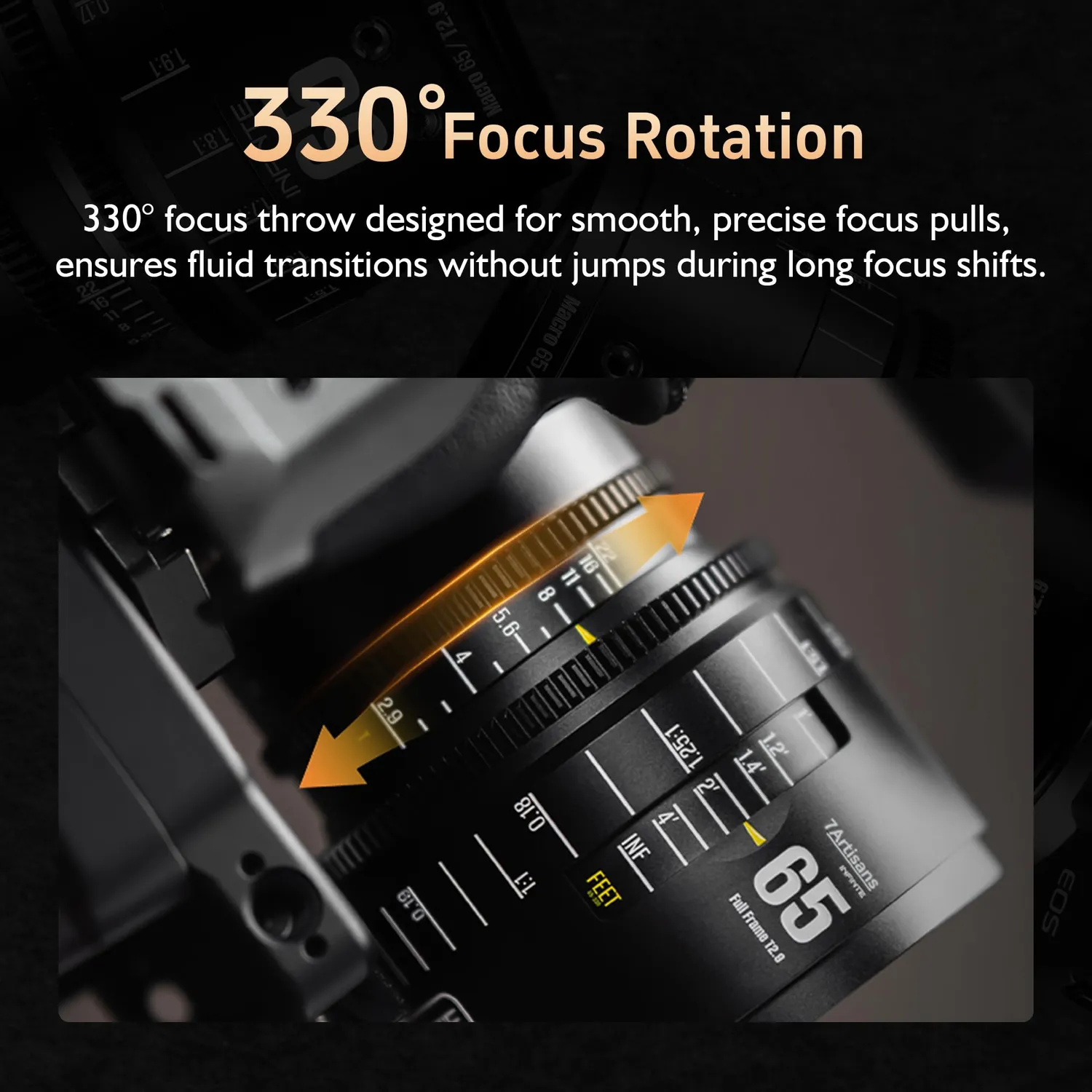 7Artisans 65mm T2.9 objectif cinéma macro Sony E