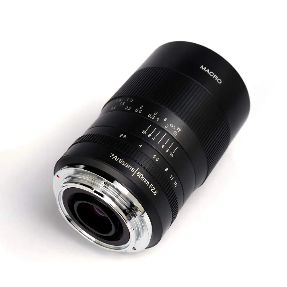 7Artisans 60mm F2.8 objectif macro APS-C monture Canon RF