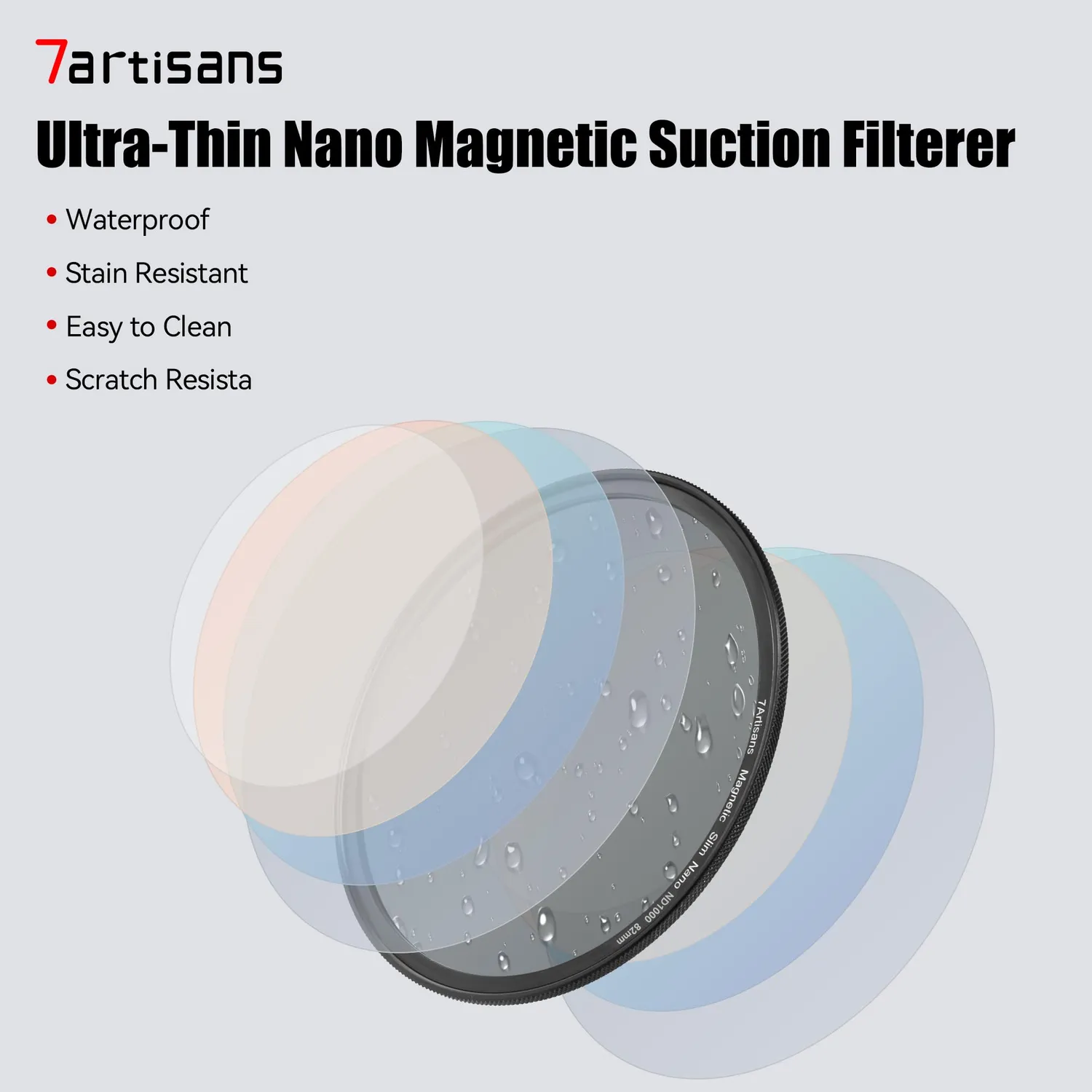 7Artisans Nano 72mm MRC UV filtre magnétique protection