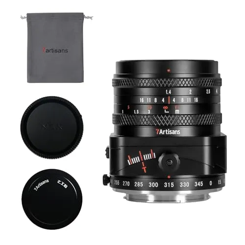 7Artisans 50mm F1.4 Tilt-Shift objectif Fuji X effet miniature