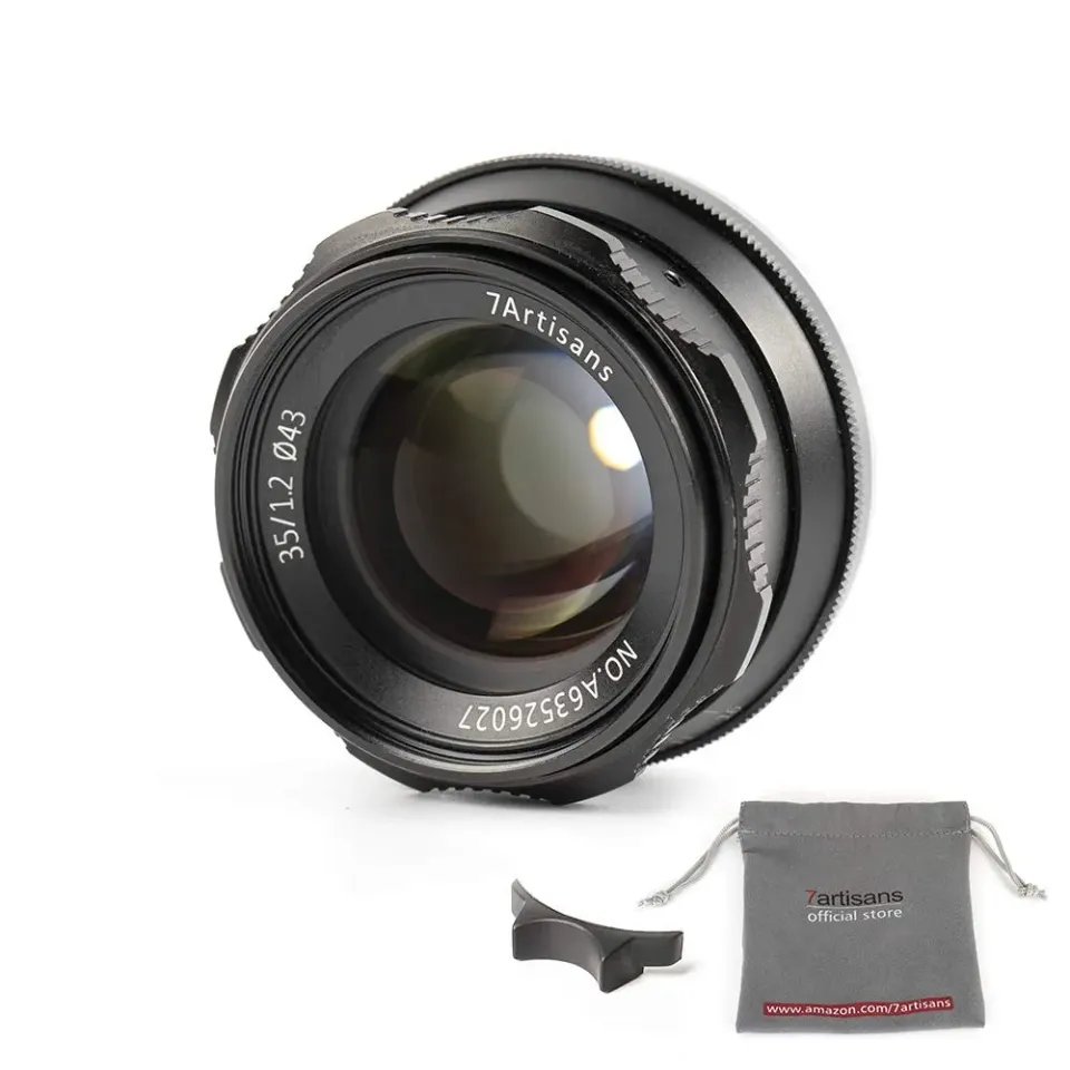 7Artisans 35mm F1.2 objectif manuel monture Nikon Z noir