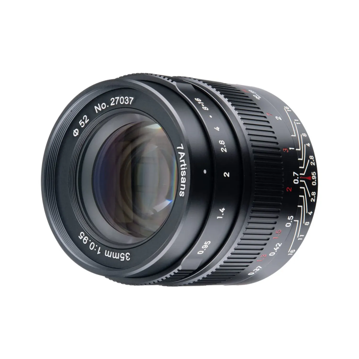 7Artisans 35mm F0.95 objectif Nikon Z APS-C lumineux