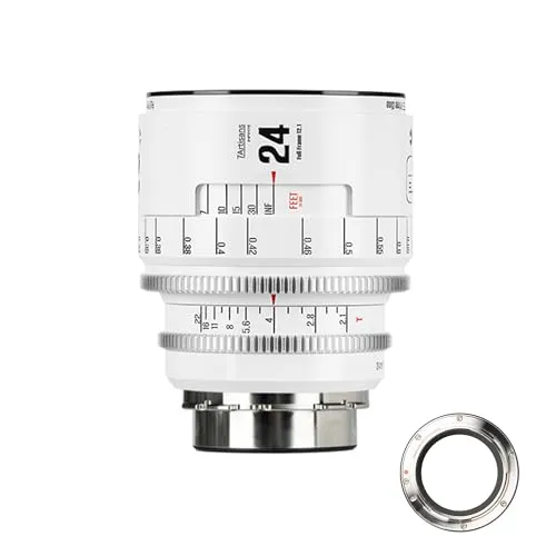 7Artisans Infinte 24mm T2.1 objectif cinéma PL blanc plein format