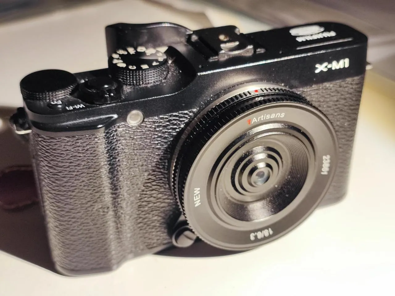 7Artisans 18mm F6.3 pancake objectif Fuji X APS-C