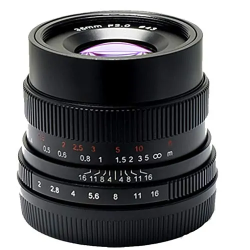 7Artisans 35mm F2.0 Objectif Sony E Manuel Plein Format