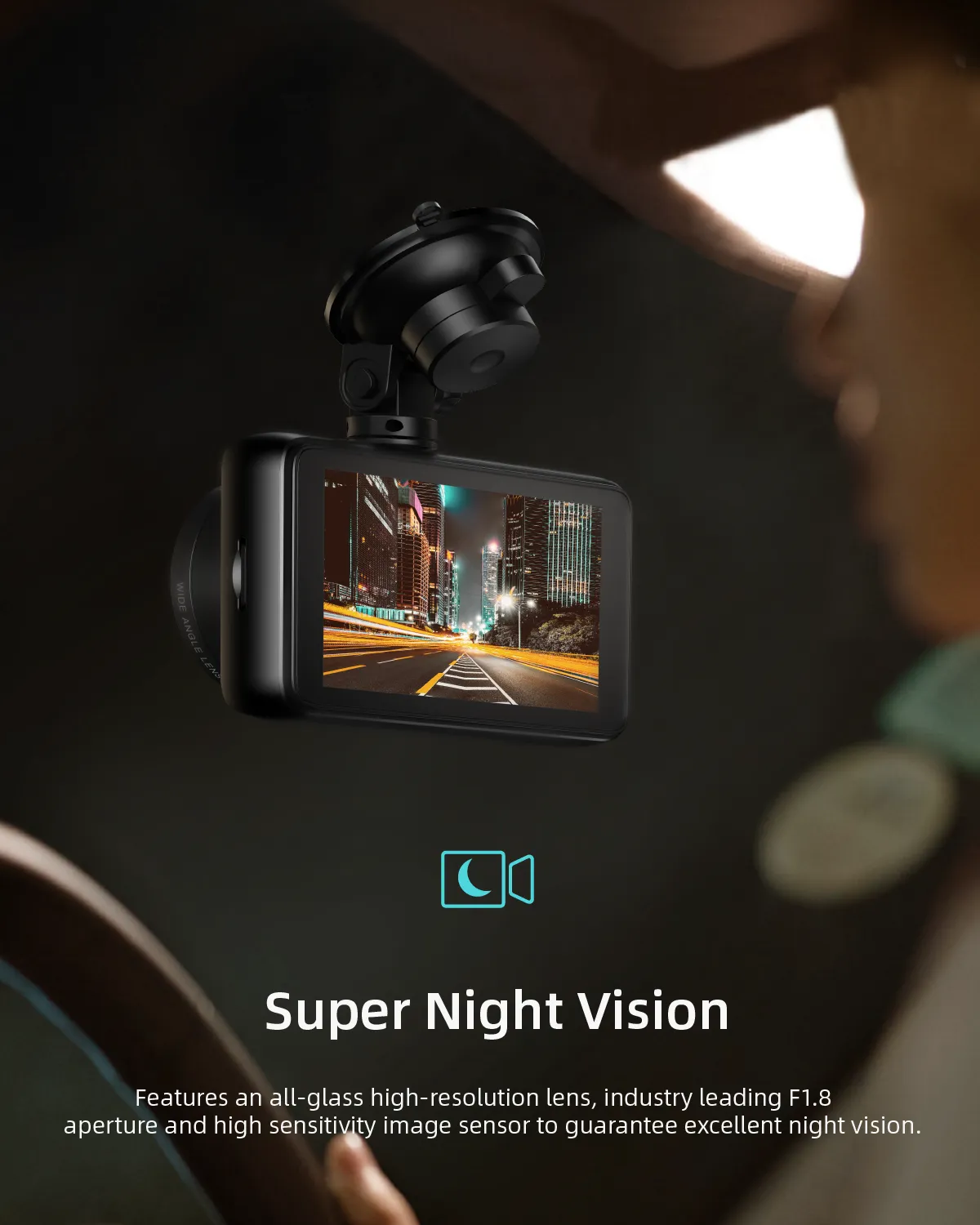 iZeeker GD500 dashcam voiture