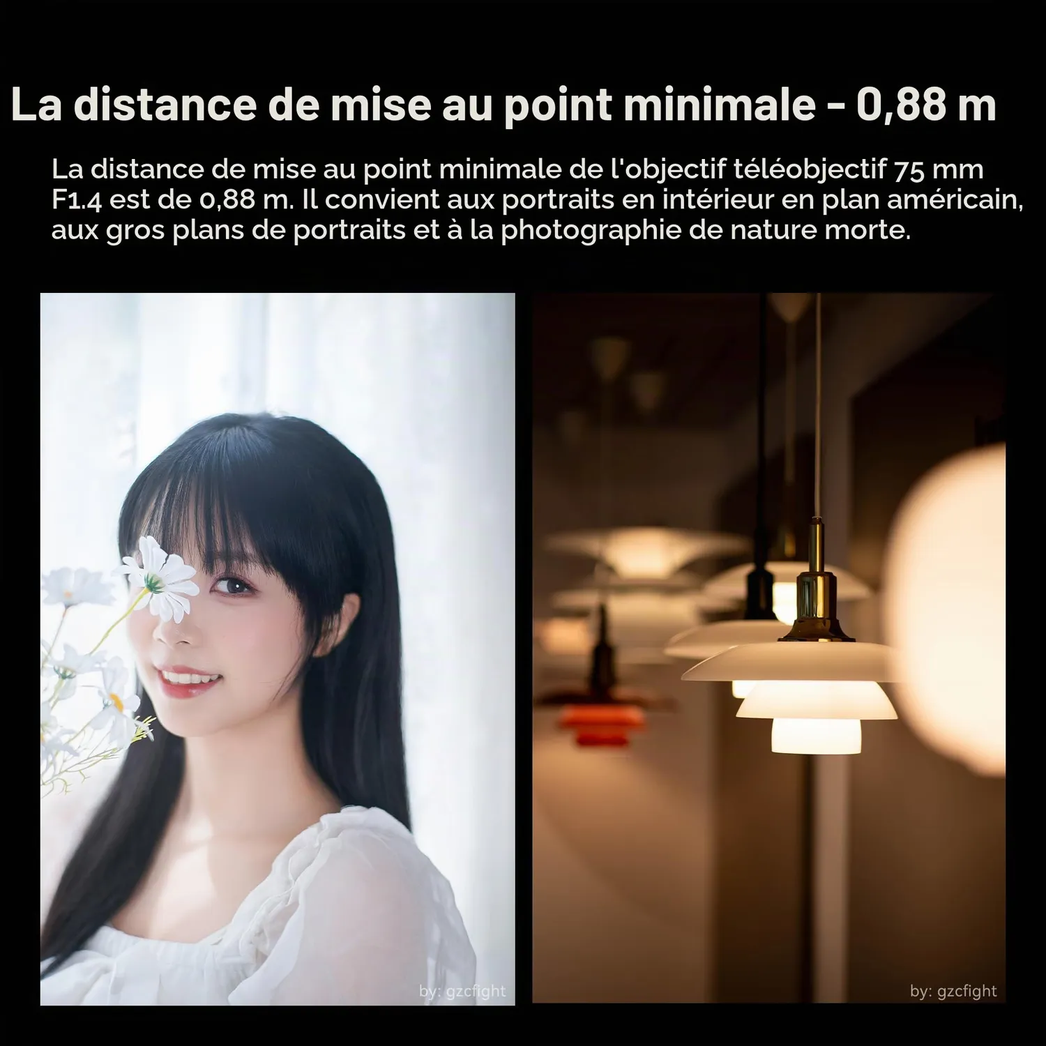 7Artisans 75mm F1.4 objectif portrait Sony E plein format