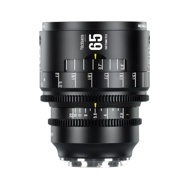 7Artisans Infinity 65mm T2.9 objectif cinéma E macro 2x