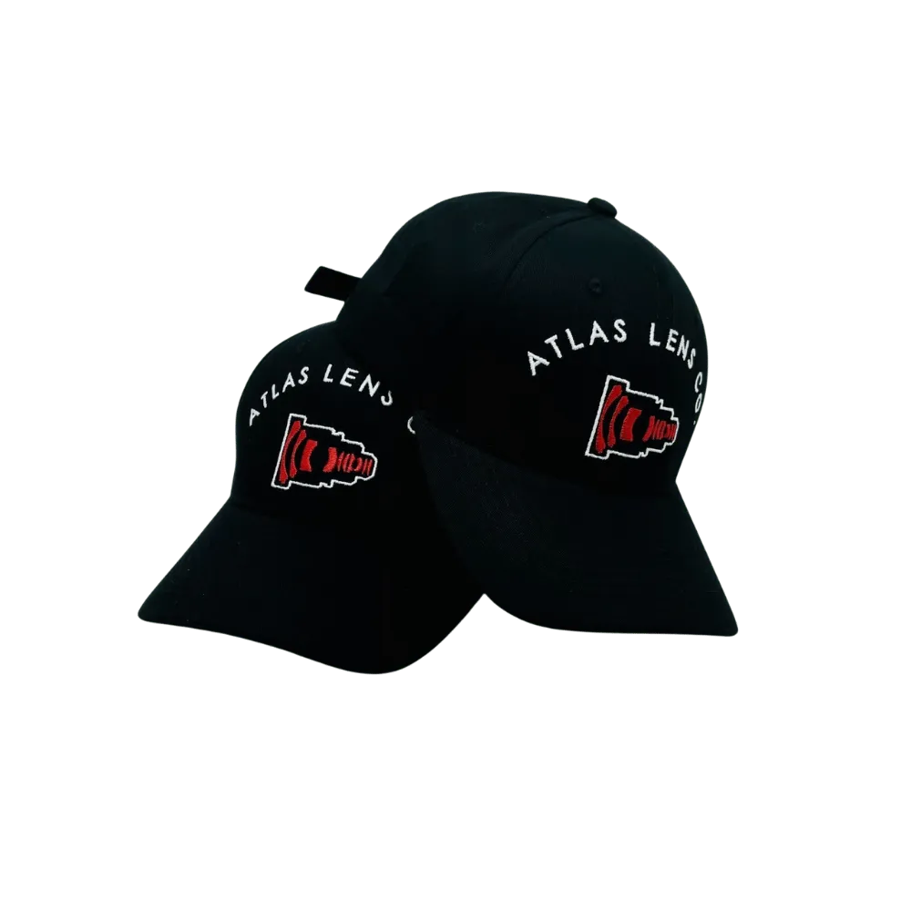 Atlas Lens Co. Cap casquette brodée objectif taille unique